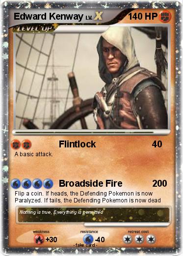 Pokemon Edward Kenway