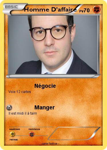 Pokemon Homme D'affaire
