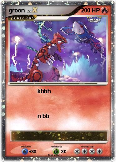 Pokemon groon