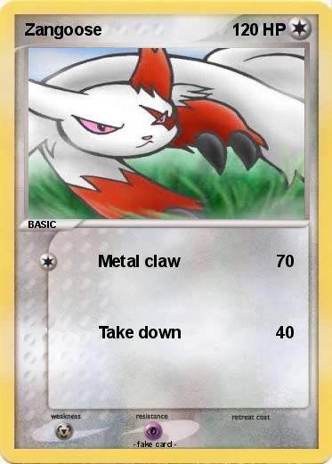 Pokemon Zangoose