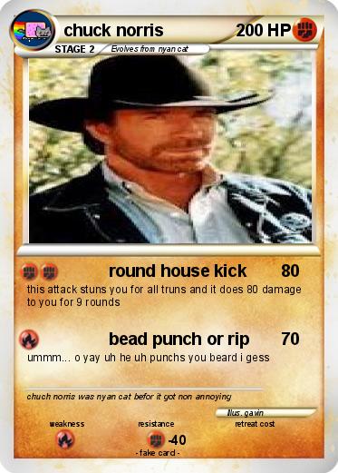 Pokemon chuck norris