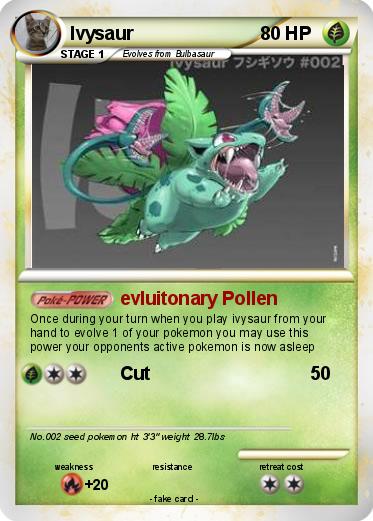 Pokemon Ivysaur