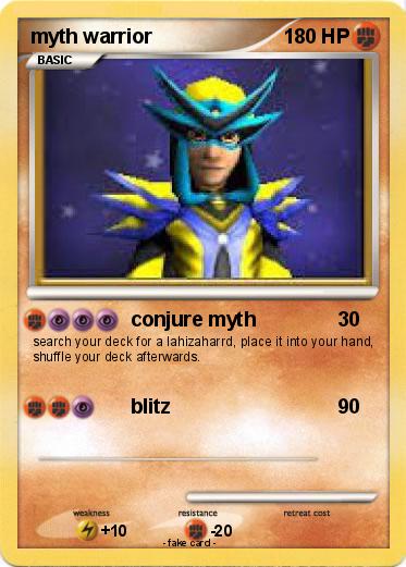 Pokemon myth warrior