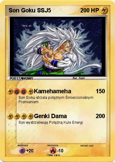 Pokemon Son Goku SSJ5