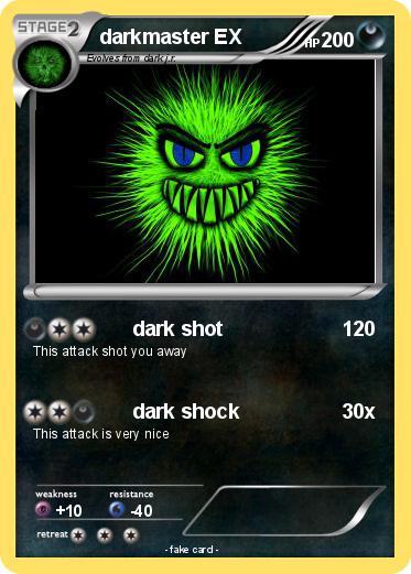 Pokemon darkmaster EX