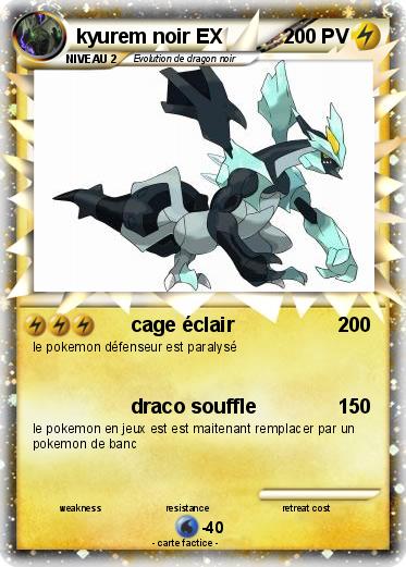 Pokemon kyurem noir EX