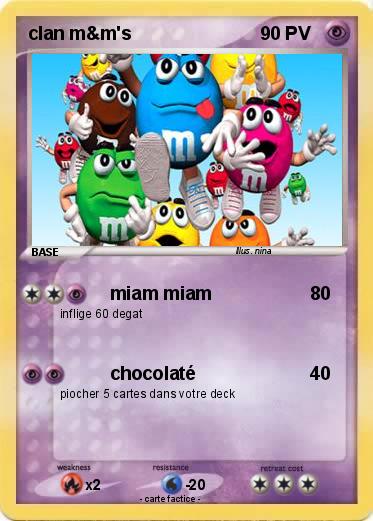 Pokemon clan m&m's