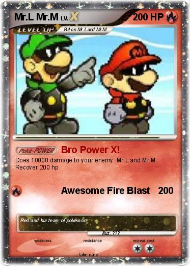 Pokemon Mr.L Mr.M