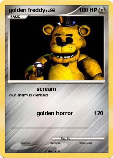 Pokemon golden freddy