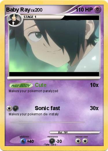 Pokemon Baby Ray