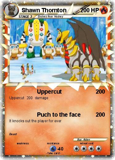 Pokemon Shawn Thornton