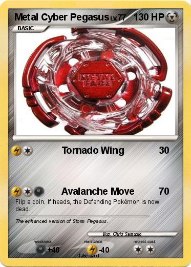 Pokemon Metal Cyber Pegasus