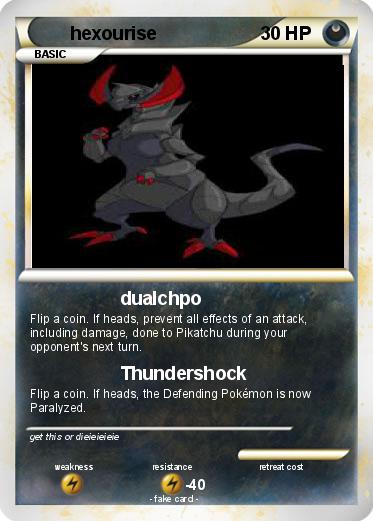 Pokemon hexourise