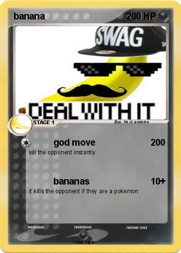 Pokemon banana