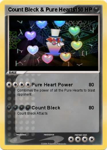 Pokemon Count Bleck & Pure Hearts