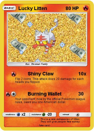 Pokemon Lucky Litten
