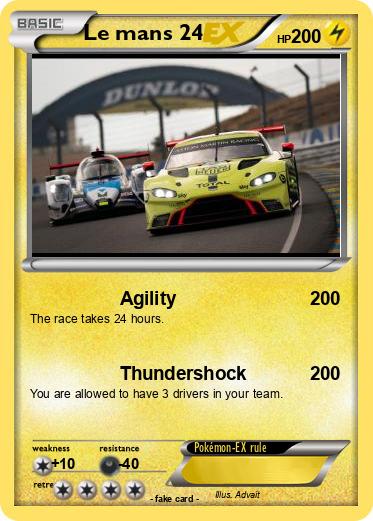 Pokemon Le mans 24