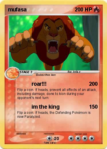 Pokemon mufasa