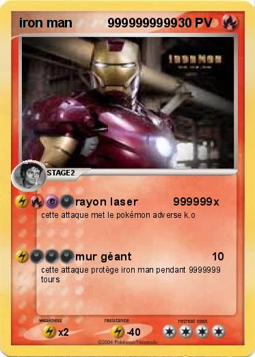 Pokemon iron man          9999999999