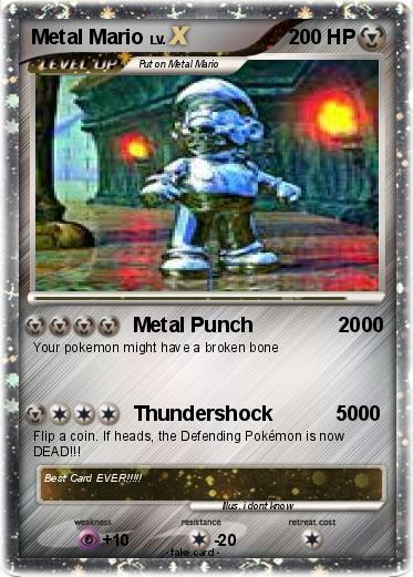 Pokemon Metal Mario