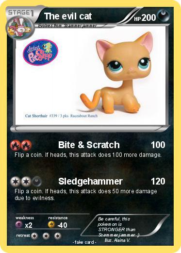 Pokemon The evil cat