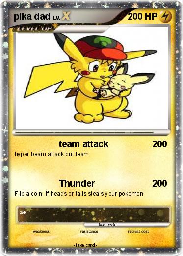 Pokemon pika dad