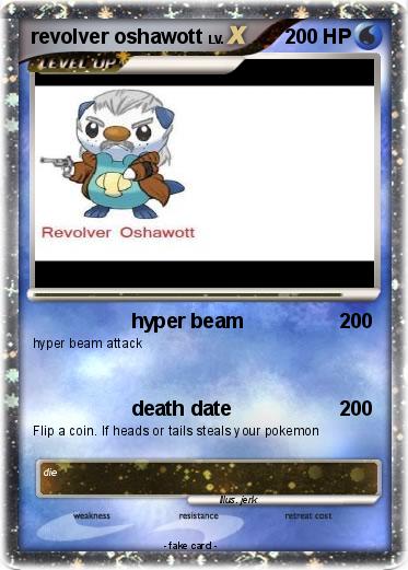 Pokemon revolver oshawott