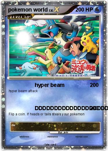 Pokemon pokemon world