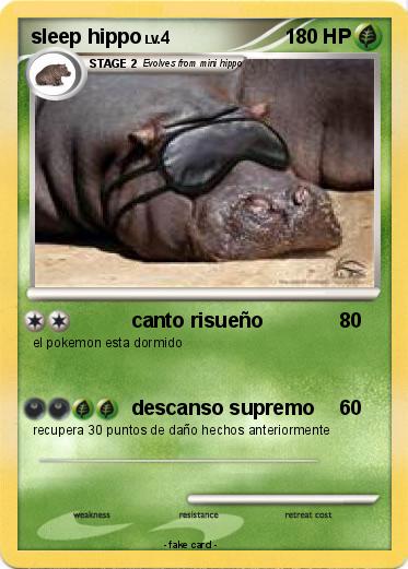 Pokemon sleep hippo