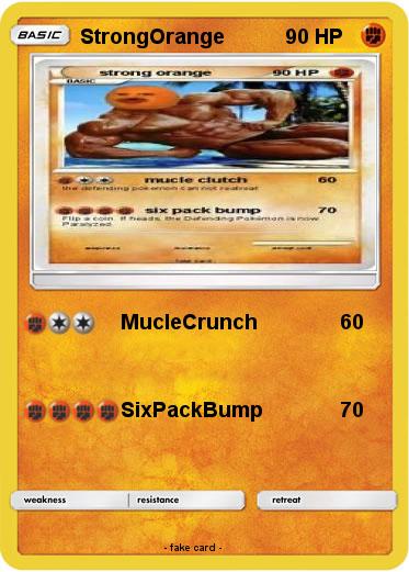 Pokemon StrongOrange