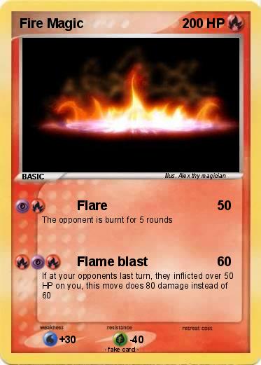 Pokemon Fire Magic