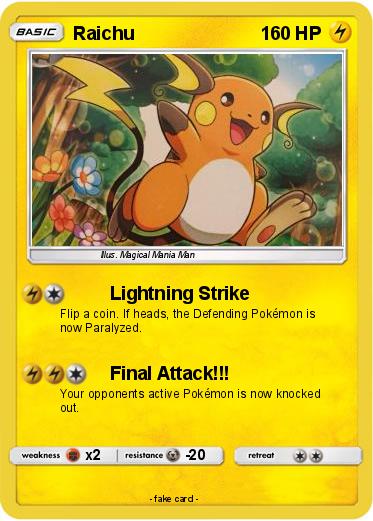 Pokemon Raichu