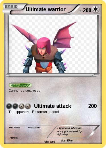 Pokemon Ultimate warrior
