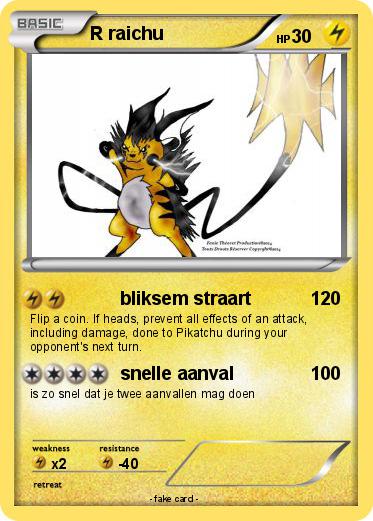 Pokemon R raichu