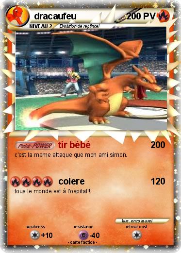 Pokemon dracaufeu
