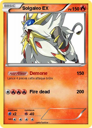 Pokemon Solgaleo EX