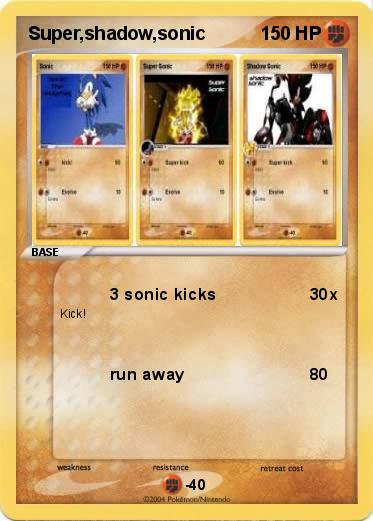 Pokemon Super,shadow,sonic