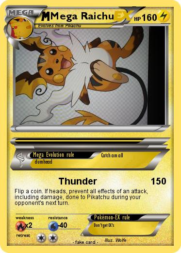 Pokemon Mega Raichu