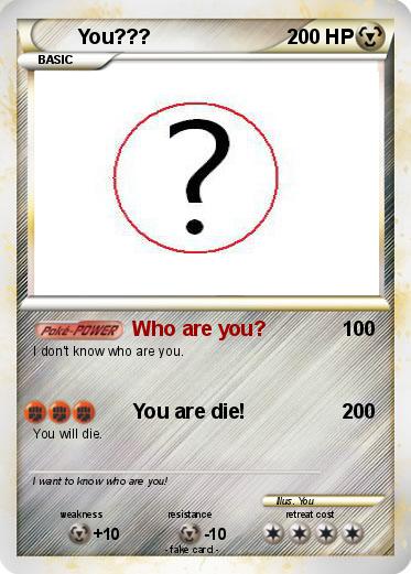 Pokemon You???