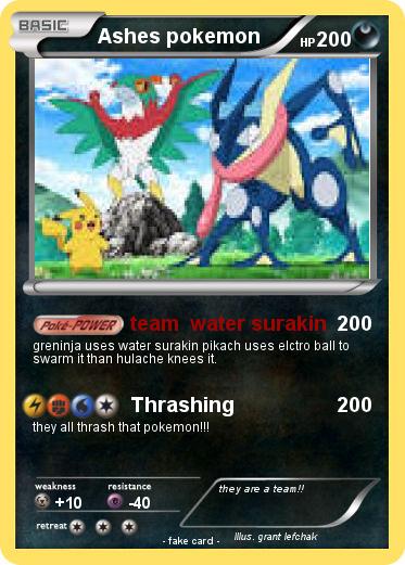 Pokemon Ashes pokemon