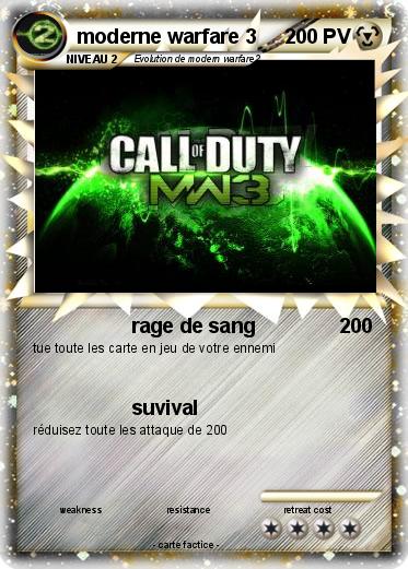 Pokemon moderne warfare 3