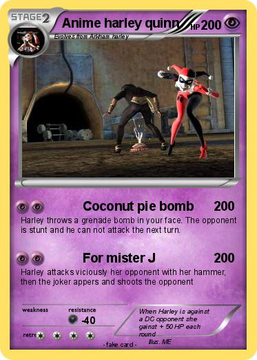 Pokemon Anime harley quinn