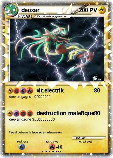 Pokemon deoxar