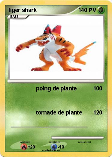 Pokemon tiger shark