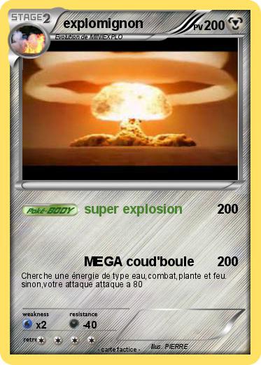 Pokemon explomignon