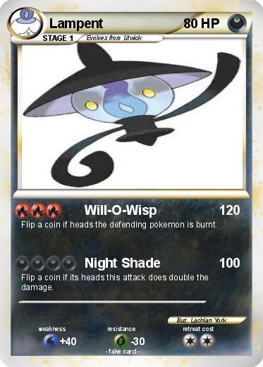 Pokemon Lampent