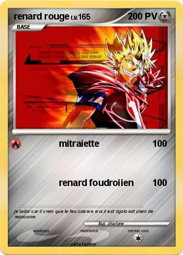 Pokemon renard rouge