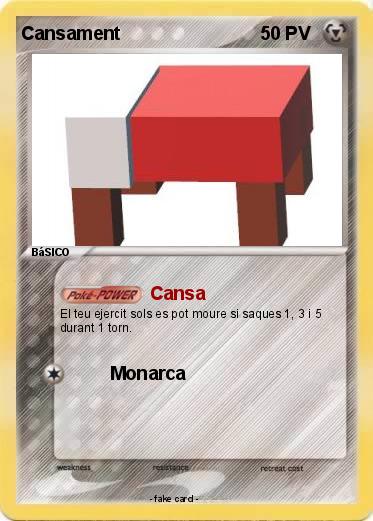 Pokemon Cansament