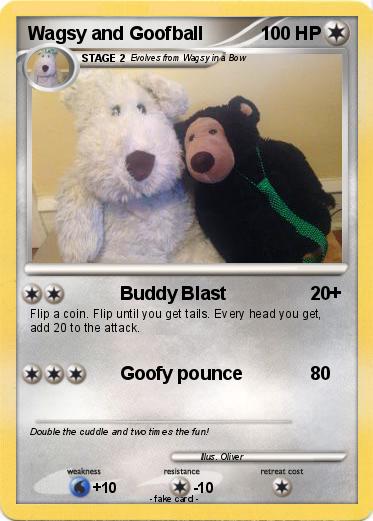 Pokemon Wagsy and Goofball