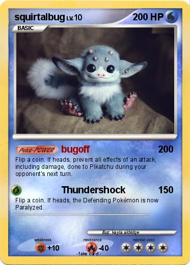 Pokemon squirtalbug